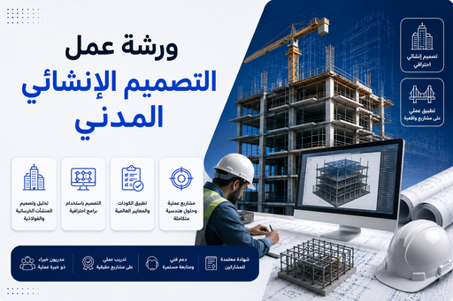 ورشة عمل التصميم الإنشائي المدني (Workshop)