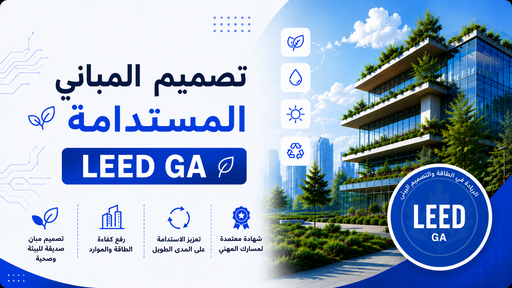 تصميم المباني المستدامة – LEED GA