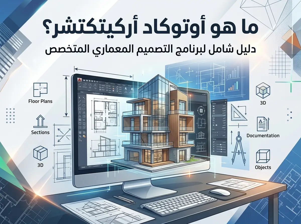 ما هو الاوتوكاد المعماري واستخداماته في التصميم