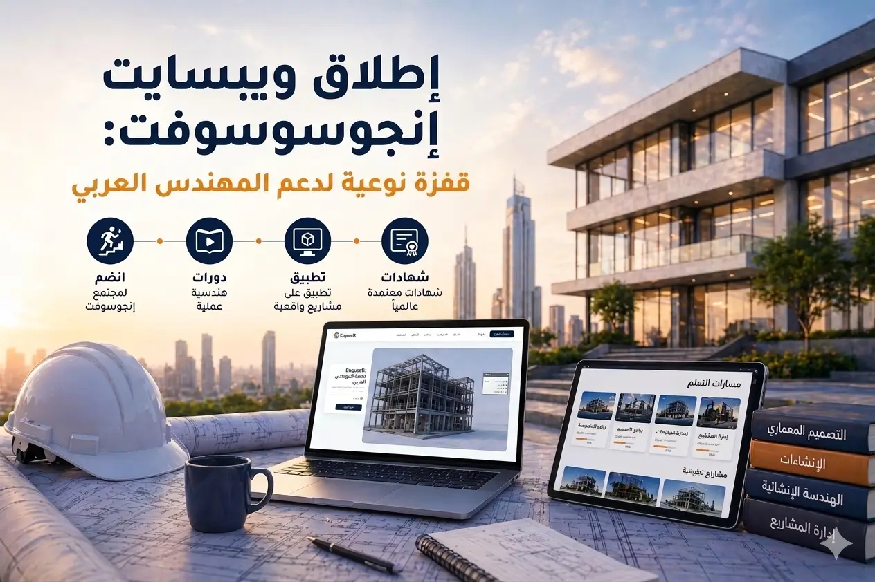 إطلاق منصة إنجوسوفت - خطوة جديدة لدعم وتطوير المهندس العربي